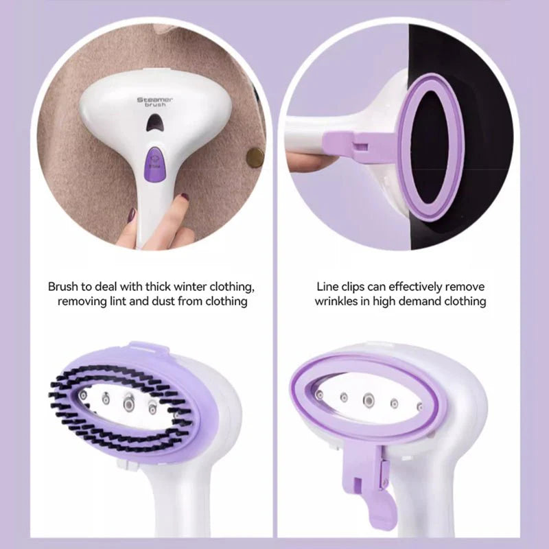Garment Steamer Iron,High-Power Handheld Garment Steamer Clothes Steamer Portable Steam Iron 30s Fast Heat-up Ironing Wrinkle Remover